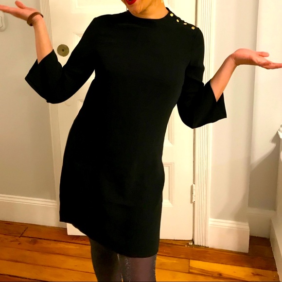 H&M Black Mini Dress - Picture 1 of 4